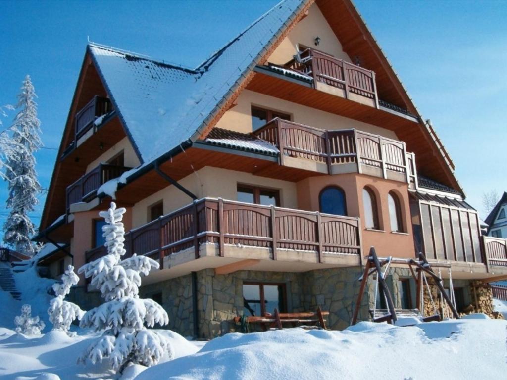 Ferienwohnung Dom Z Witrazami Bukowina Tatrzańska Exterior foto